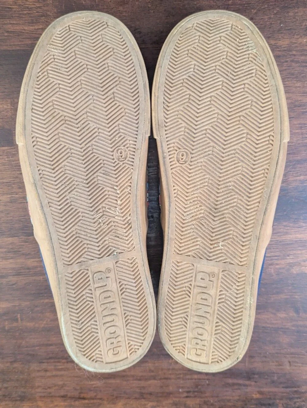 Ground Up SpongeBob Slip On Shoes Men's Size 9